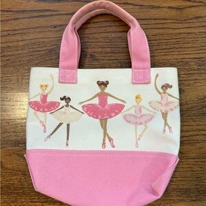 Pottery Barn Kids Pink Ballet Tote Bag